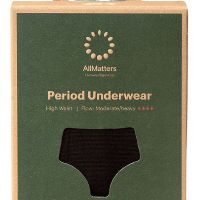 AllMatters High Waist Underwear Moderate/heavy L 1 stk