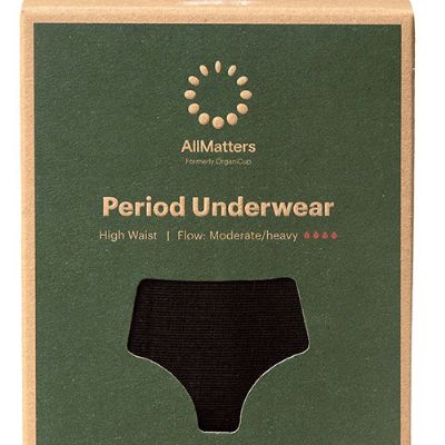 AllMatters High Waist Underwear Moderate/heavy M 1 stk