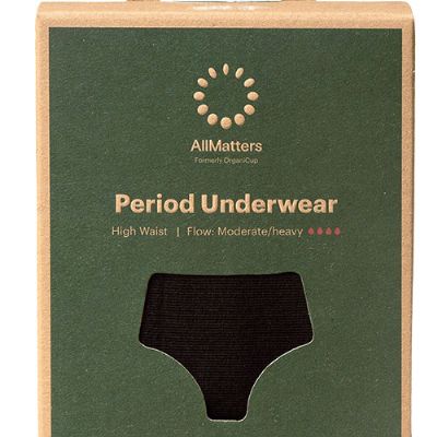 AllMatters High Waist Underwear Moderate/heavy XS 1 stk