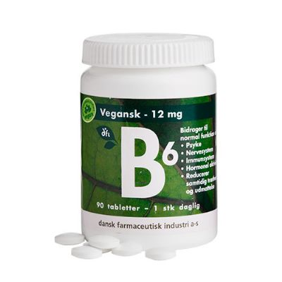 B6 12mg vegansk 90 tab