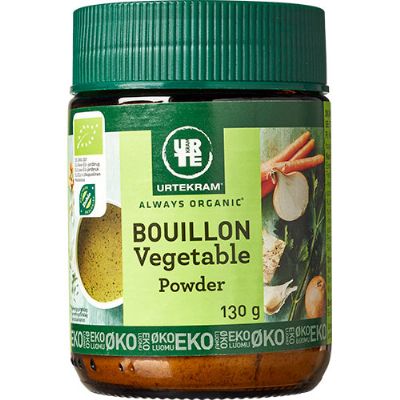 Bouillon pulver grøntsag økologisk 130 g