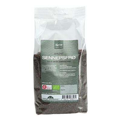 Brune Sennepsfrø økologisk 500 g