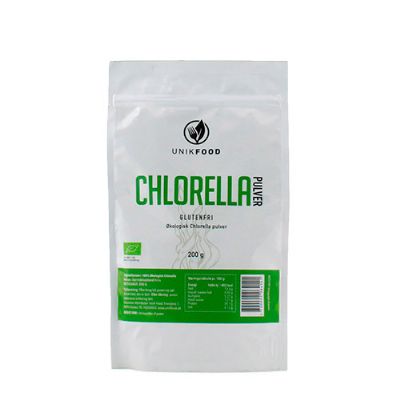 Chlorella pulver økologisk 200 g