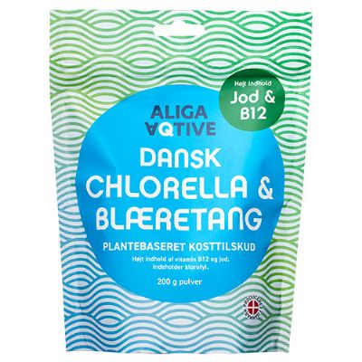 Dansk Chlorella & Blæretang 200 g