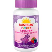 Dinomin C & D3 vitamin Junior 60 gum