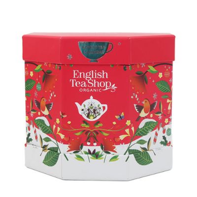 English Tea Shop Wall Calendar økologisk 25 br