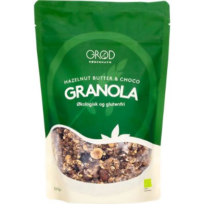 GRØD Hazelnut Butter & Choco Granola økologisk 350 g