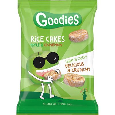 Goodies Rice cakes apple & cinnamon 40 g