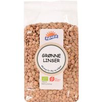 Grønne linser økologisk 500 g