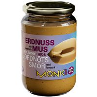 Jordnøddesmør crunch økologisk Monki 650 g