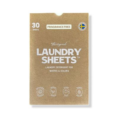 Laundry Sheets Fragrance Free 30 stk 1 pk