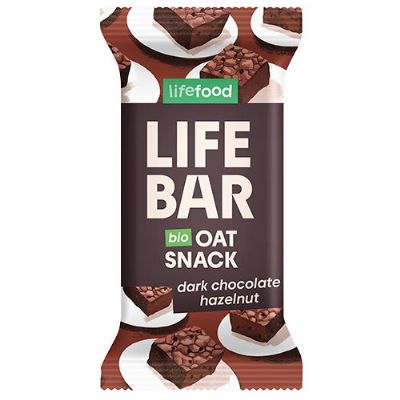 LifeBar Havrebar Brownie økologisk 40 g