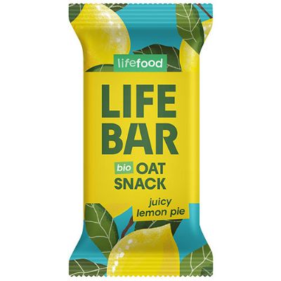 LifeBar Havrebar Lemon økologisk 40 g