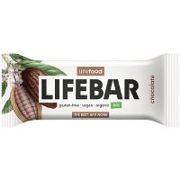 Lifebar Chocolate RAW økologisk 40 g