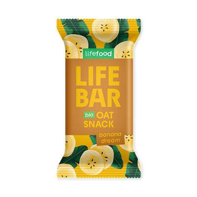 Lifebar Havre Snack Banana Dream økologisk 40 g