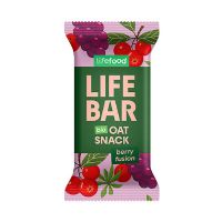 Lifebar Havre Snack Berry Fusion økologisk 40 g