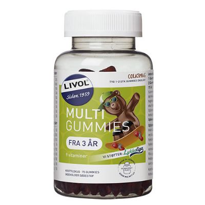 Livol Multi gummies Cola 75 gum