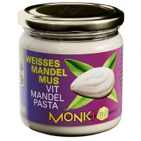 Mandelsmør hvid økologisk Monki 330 g