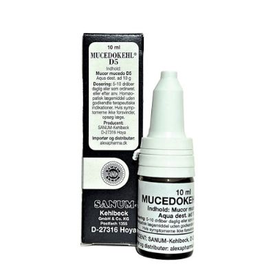 Mucedokehl D5 dråber 10 ml