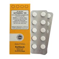 Notakehl tabletter D5 20 tab