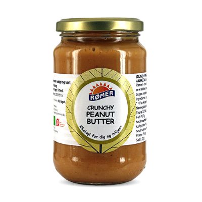 Peanut Butter Crunchy økologisk 370 ml