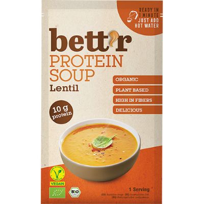 Protein Soup Lentil økologisk 30 g