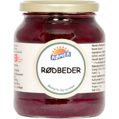 Rødbeder i glas økologisk 325 g