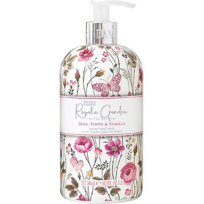 Royale Garden Rose, Poppy & Vanilla Hand Wash 500 ml