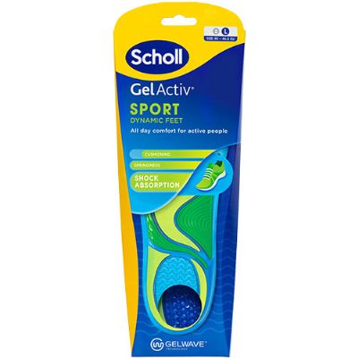 Scholl Gel Activ Insole Sport (L) 1 pk