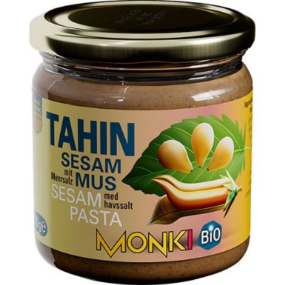 Tahin med salt økologisk Monki 330 g