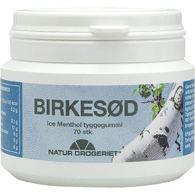 Tyggegummi Birkesød ice 70 stk 1 pk