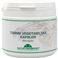 Vegetabilske kapsler tomme 360 kap