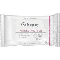 Vivag intimservietter 15 stk 1 pk