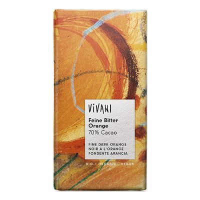 Vivani chokolade bitter økologisk 100 g