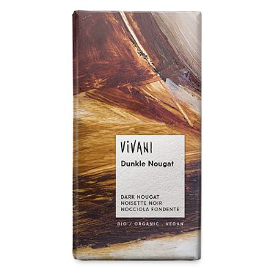 Vivani mørk nougat økologisk 100 g